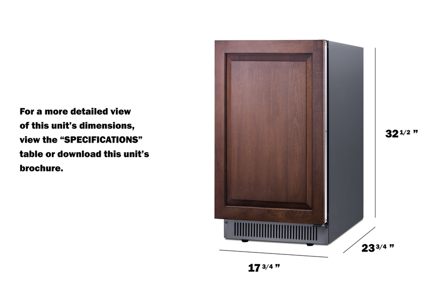 BIM182OSADAIF | Summit® Appliance