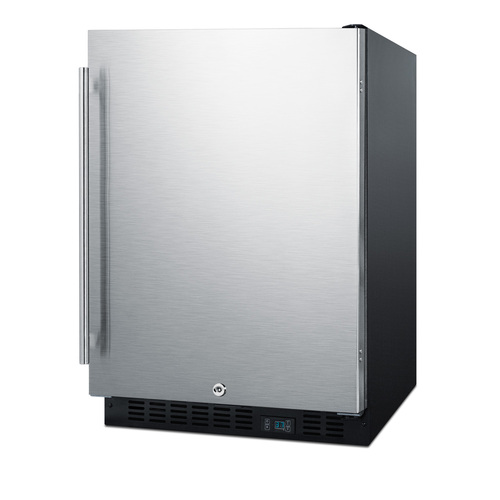 SCR610BLSDV1 Refrigerator Angle