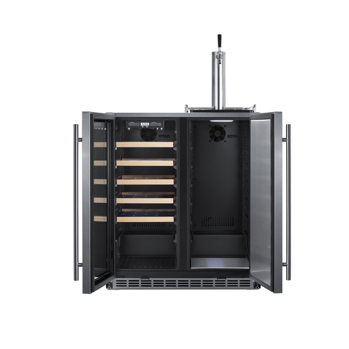 SWBC3041BV Beverage Kegerator Open
