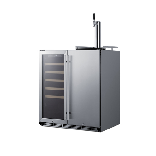 SWBC3041BV Beverage Kegerator Angle