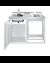 C48ELGLASSNR Kitchenette Open