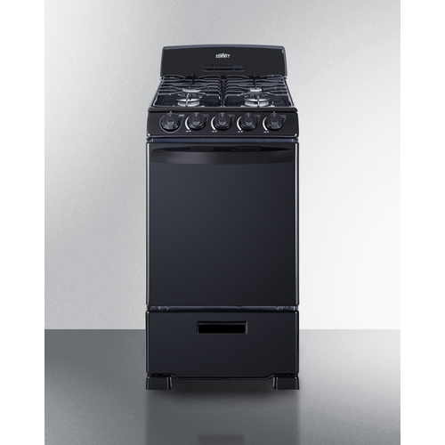 RG201B Gas Range Front