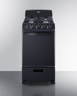 RG201B Gas Range Front