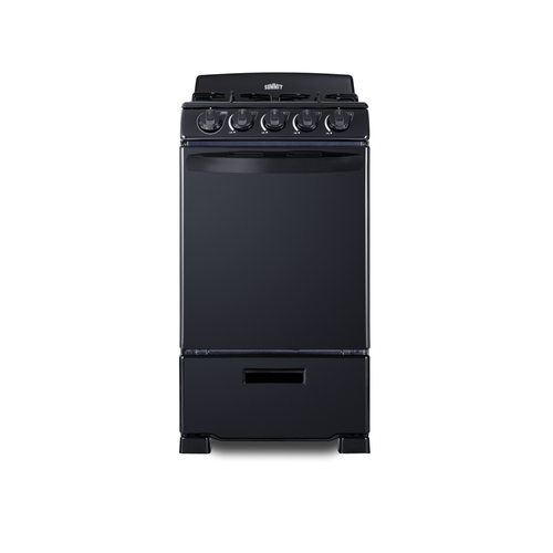 RG201B Gas Range Front