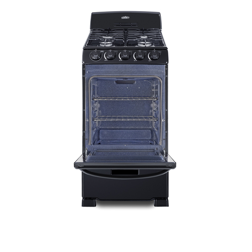 RG201B Gas Range Open