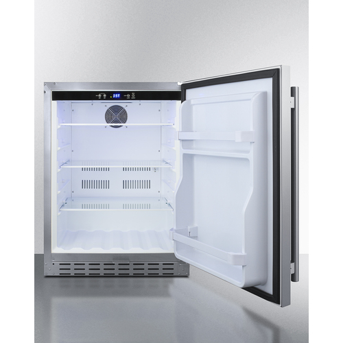 AL55CSS Refrigerator Open