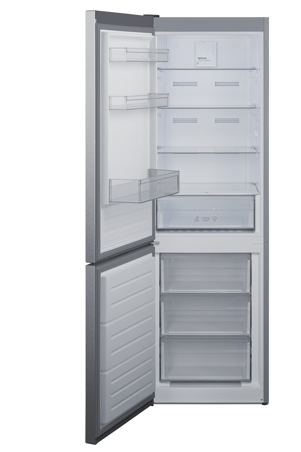 Summit 24 Inch Counter Depth Bottom Freezer Refrigerator FFBF124SSLHD | Fridge.com