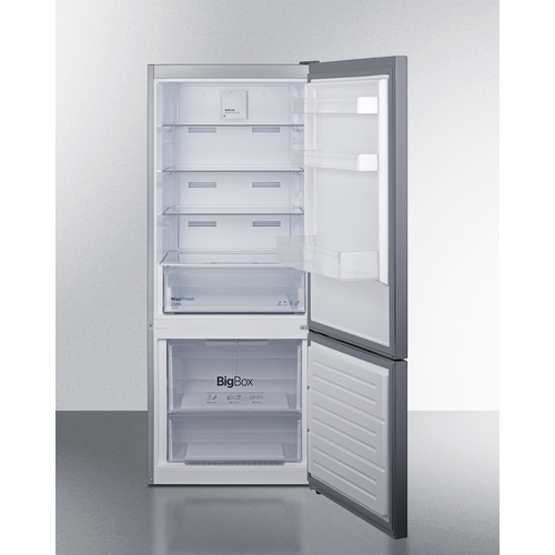 FFBF154SS Refrigerator Freezer Open