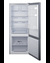 FFBF154SS Refrigerator Freezer Open