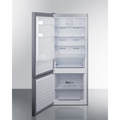 FFBF154SSLHD Refrigerator Freezer Open