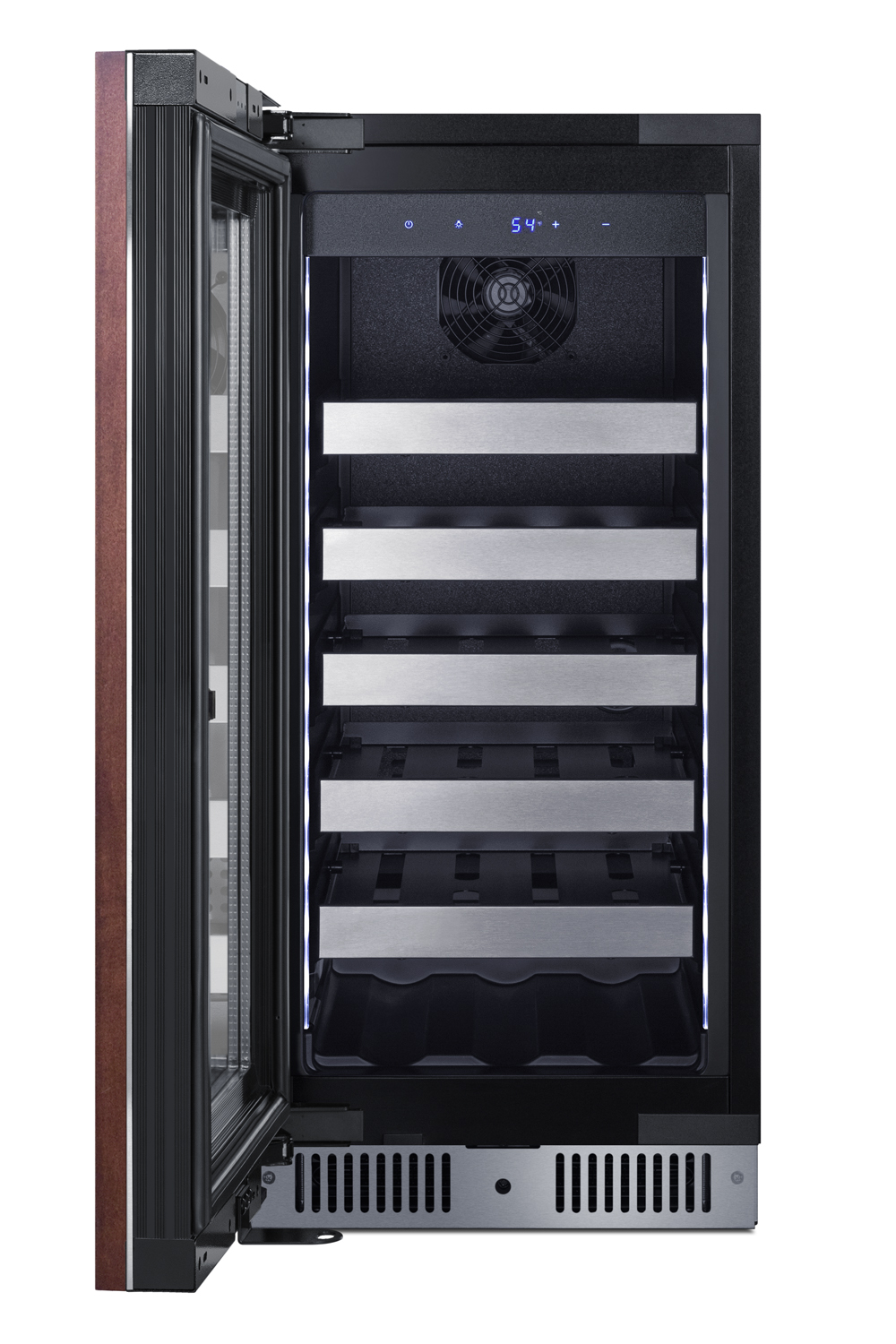 Summit Appliance  15" Wide Built-In Panel Ready Wine Cellar (Panel Not Included) | Fridge.com