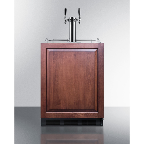 SBC58BLBIADAIFWKDTWIN Kegerator Front