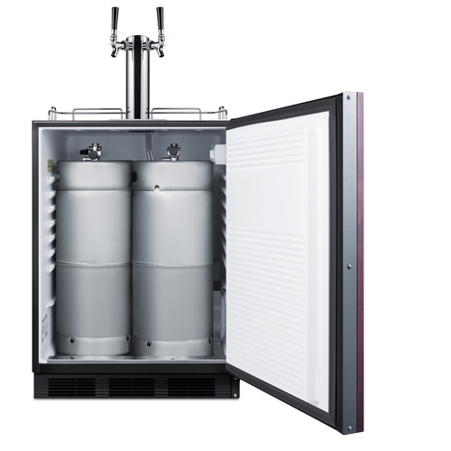 SBC58BLBIADAIFWKDTWIN Kegerator Full