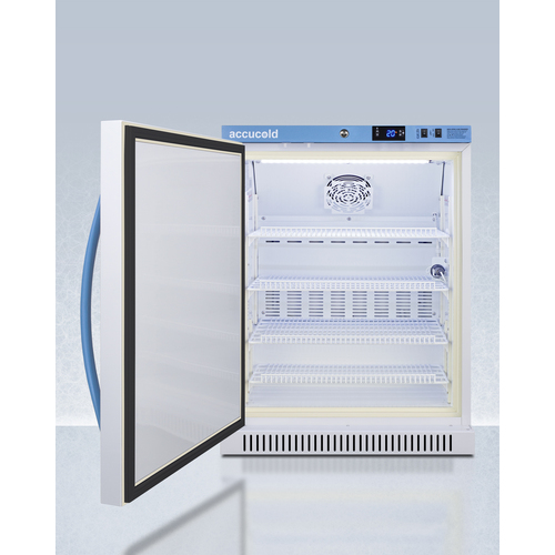 ABOD6LHD Refrigerator Open
