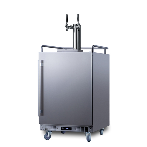 SBC683OSTWIN Kegerator Angle