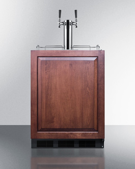 SBC58BLBIADAIFWKDTWIN Kegerator Front
