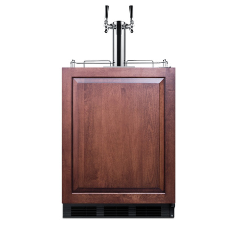 SBC58BLBIADAIFWKDTWIN Kegerator Front