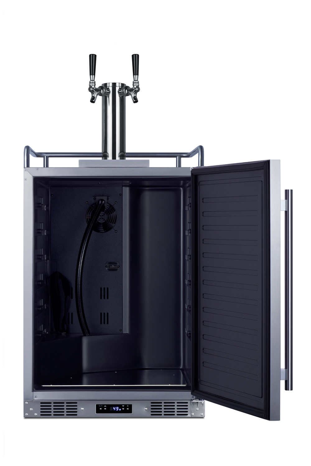 Summit Appliance 24 Inches Wide Outdoor Built-In Beer & Coffee Kegerator | Fridge.com