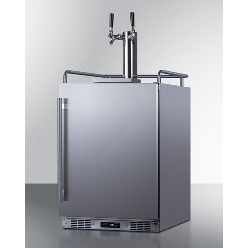 SBC683OSTWIN Kegerator Angle