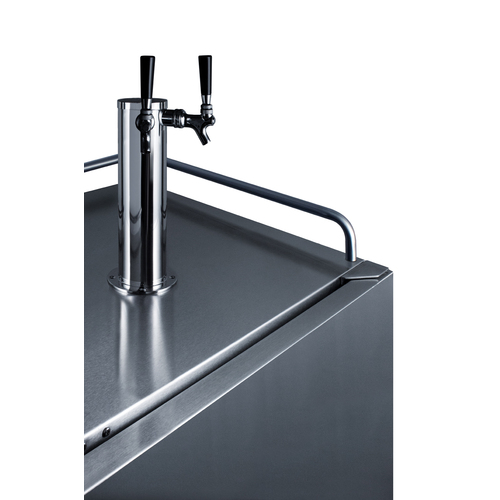 SBC683OSTWIN Kegerator Detail