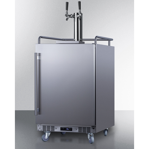 SBC683OSTWIN Kegerator Angle