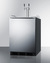 SBC58BLBIADA Kegerator Angle