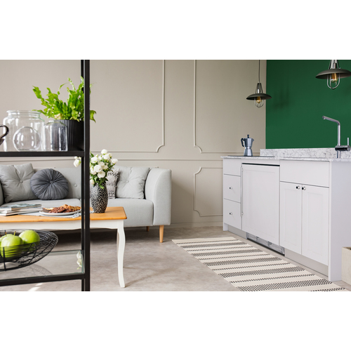 Turnkey kitchen in small home