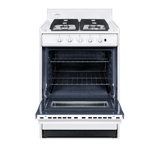 WTM6107ISW Gas Range Open