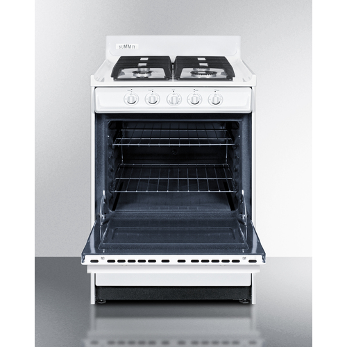 WTM6107IS Gas Range Open