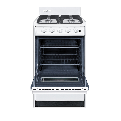 WTM1107ISW Gas Range Open