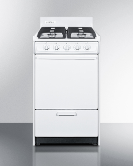 WTM1107IS Gas Range Front