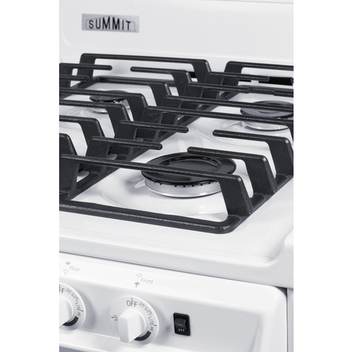 WTM6107ISW Gas Range Detail