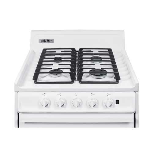 WTM6107ISW Gas Range Detail