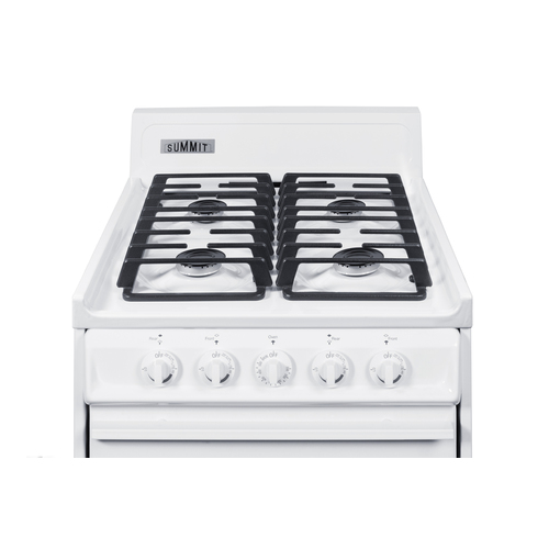 WTM1107IS Gas Range Detail