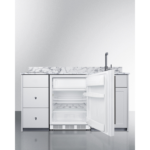 CALDERAWH33I Kitchenette Open