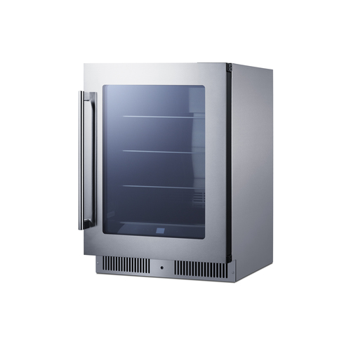 CL24BV1CSS Refrigerator Angle