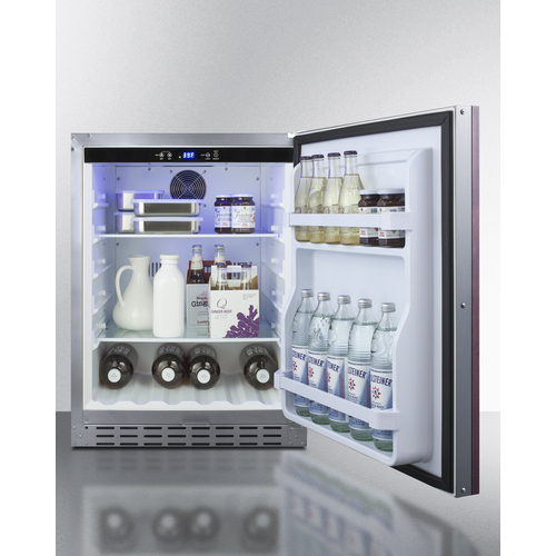 AL55OSCSSIF Refrigerator Full