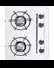 WLL03P Gas Cooktop Detail