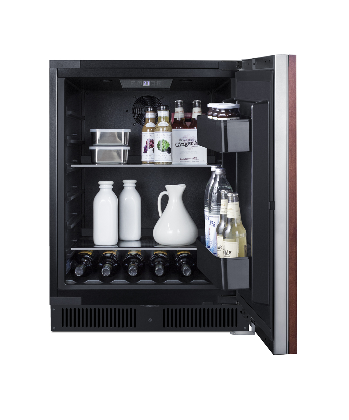Summit 24 Inch Built In Refrigerator AL54PNR | Fridge.com