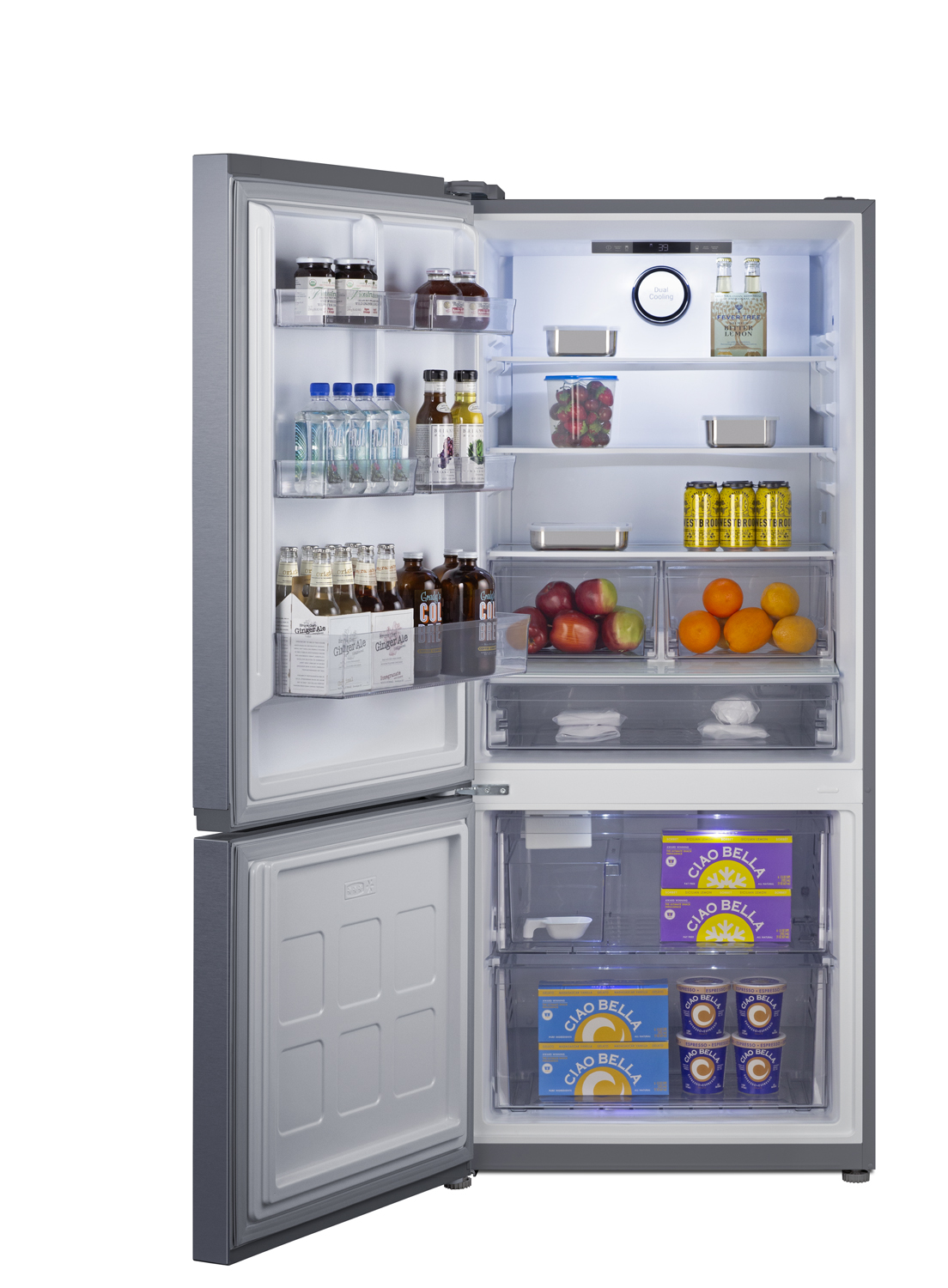 Summit Appliance 30" Wide Bottom Freezer Refrigerator with Icemaker, Counter Depth | Fridge.com