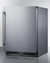 SCR610BLSDCSS Refrigerator Angle
