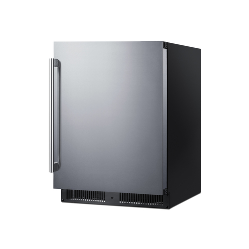 SCR610BLSD Refrigerator Angle