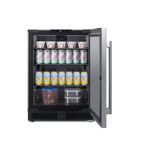 SCR610BLSDCSS Refrigerator Full