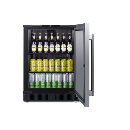 SCR610BLSDCSS Refrigerator Full