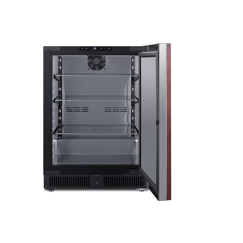 SCR610BLSDIF Refrigerator Open