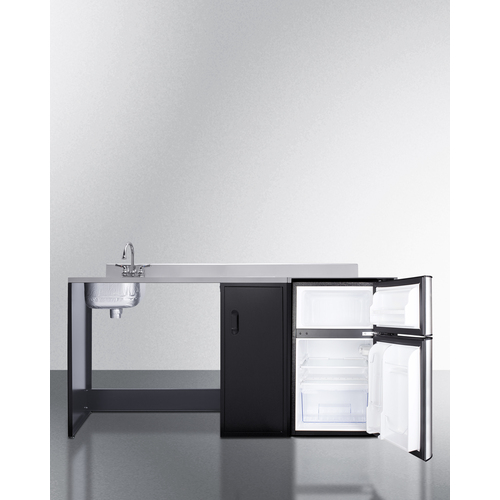 CK72ADALBFNCK Kitchenette Open