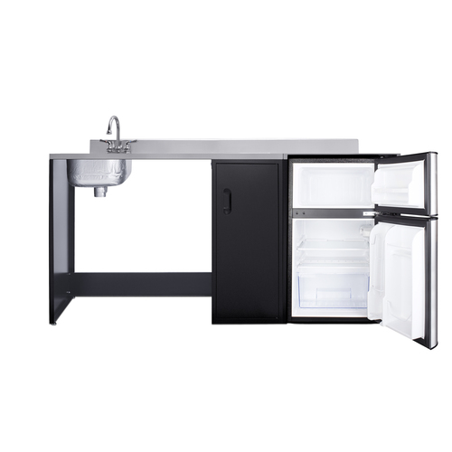 CK72ADALBFNCK Kitchenette Open