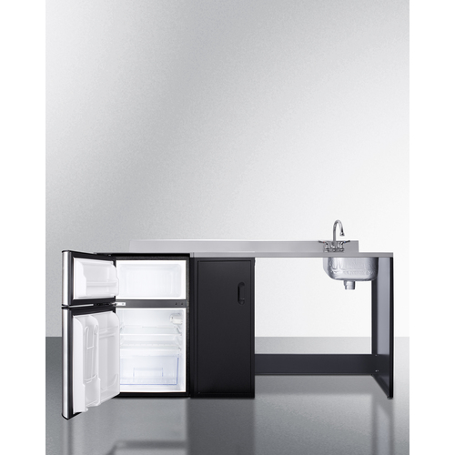 CK72ADARBFNCK Kitchenette Open
