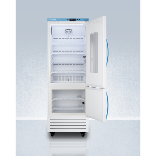 ARFG18PVDLPW Refrigerator Freezer Open
