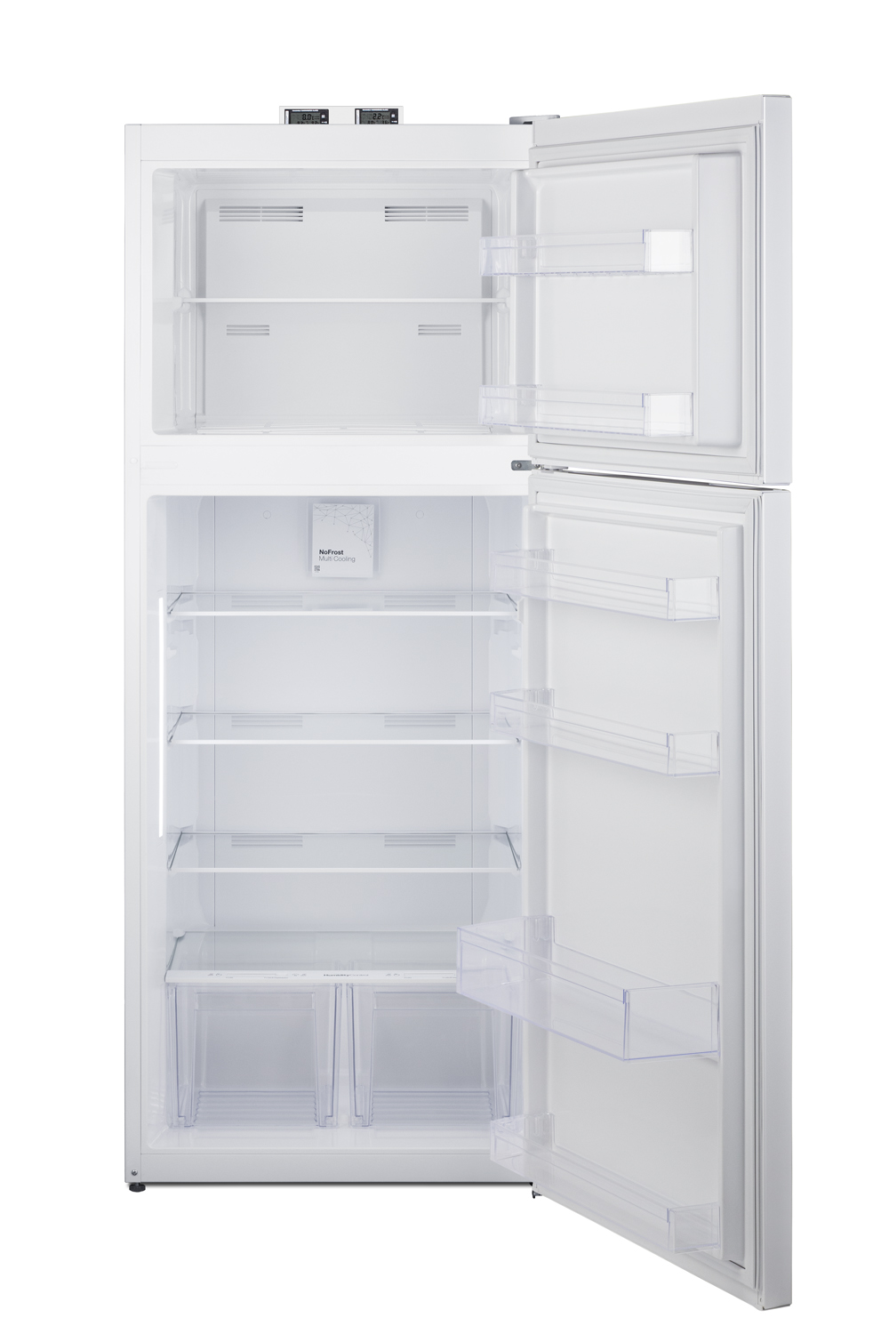 Summit 28 Inch Top Freezer Refrigerator BKRF151W | Fridge.com